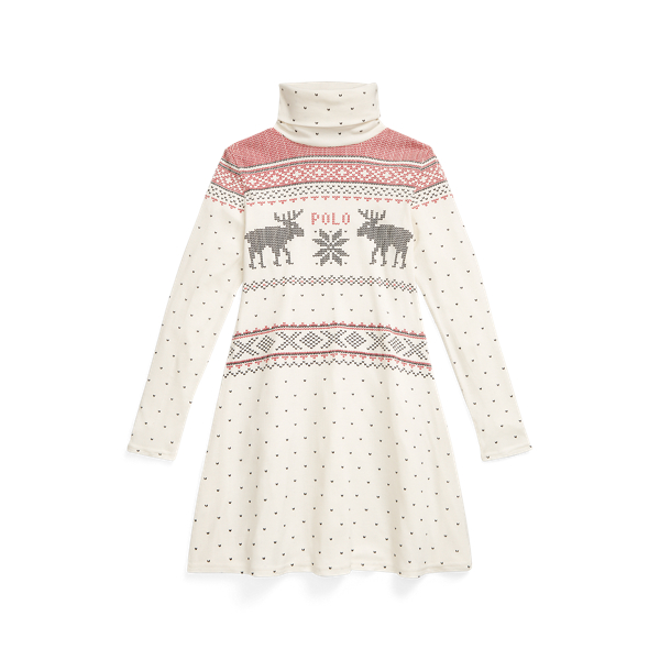 Robe Fair Isle en coton-modal Girls 7-14 Years en 1