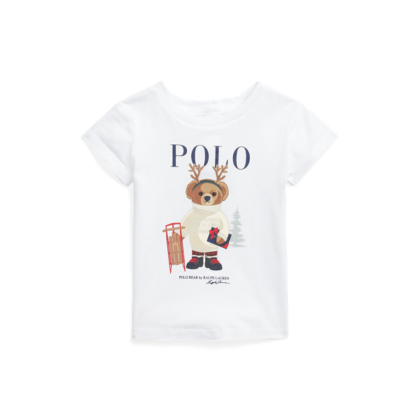 Polo Bear Cotton Jersey T-shirt