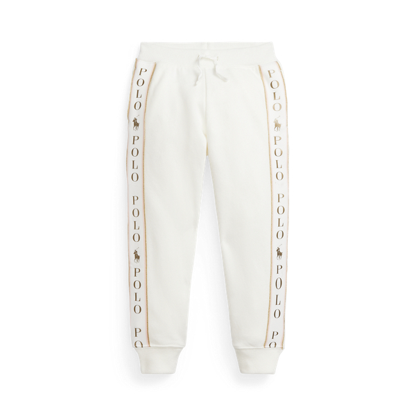 Pantaloni in felpa con logo metallizzato Girls 1.5-6.5 Years in 1