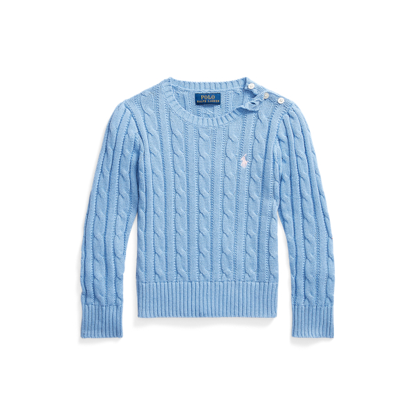 Cable-Knit Cotton Jumper