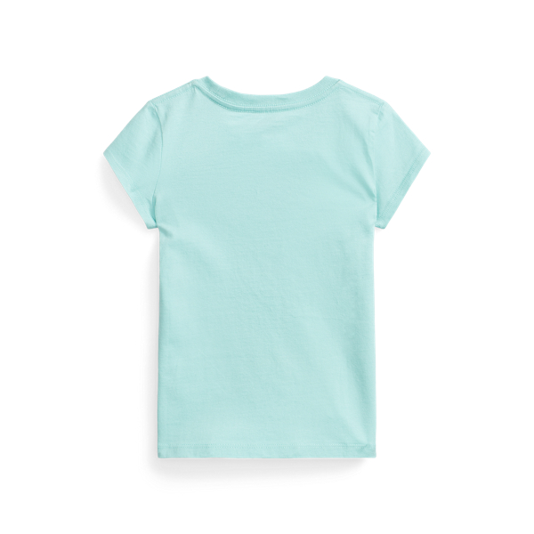 Bayside Green Logo Cotton Jersey Tee Girls 1.5-6.5 Years 2