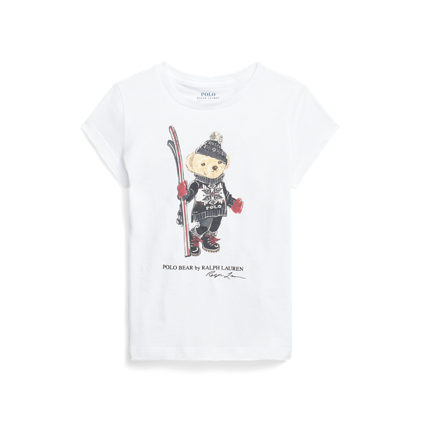 Polo Bear Cotton Jersey T-shirt