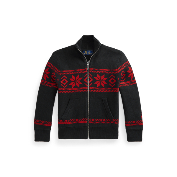 Fair Isle Reversible Full-Zip Jumper Boys 1.5-6 Years 1
