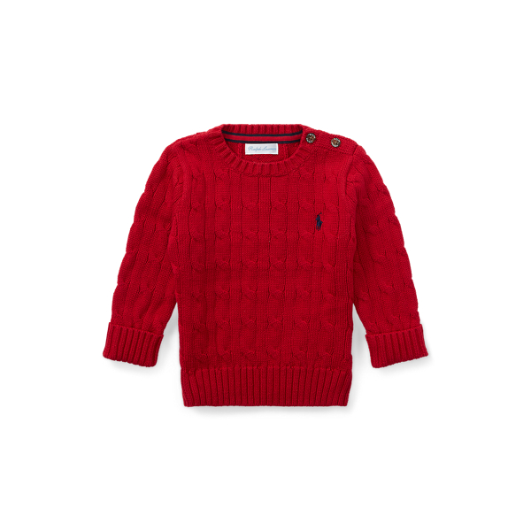 Cable-Knit Cotton Jumper