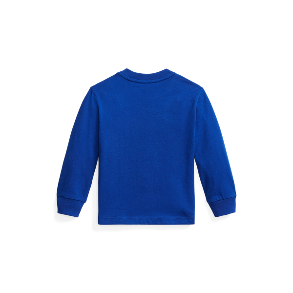 Active Royal Ski Polo Bear Cotton Long-Sleeve Tee Baby Boy 2