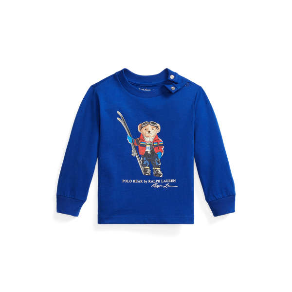 Maglietta Ski Polo Bear a maniche lunghe Baby Boy in 1