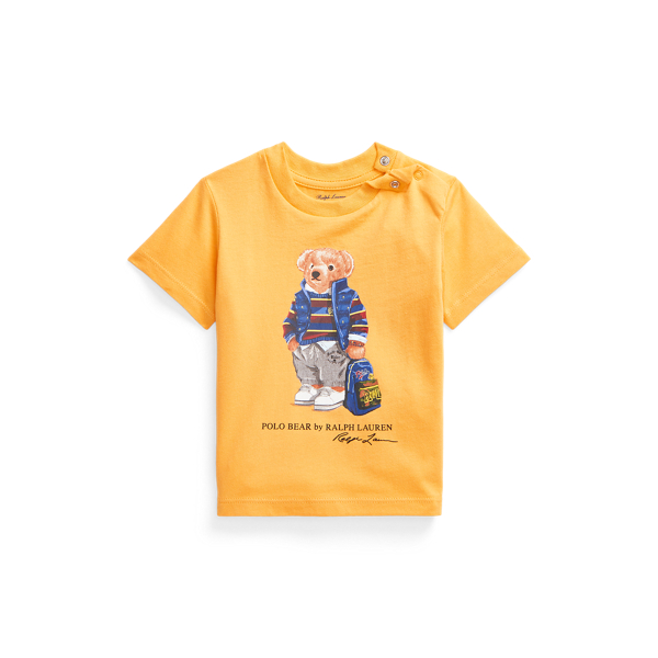 Baumwoll-T-Shirt mit Polo Bear