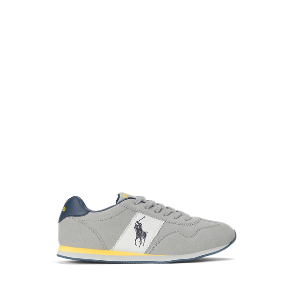 Jogger Faux-Leather Low-Top Trainer