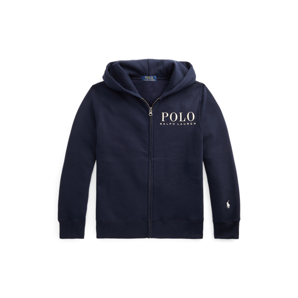 Logo Fleece Full-Zip Hoodie Boys 6-14 Years 1