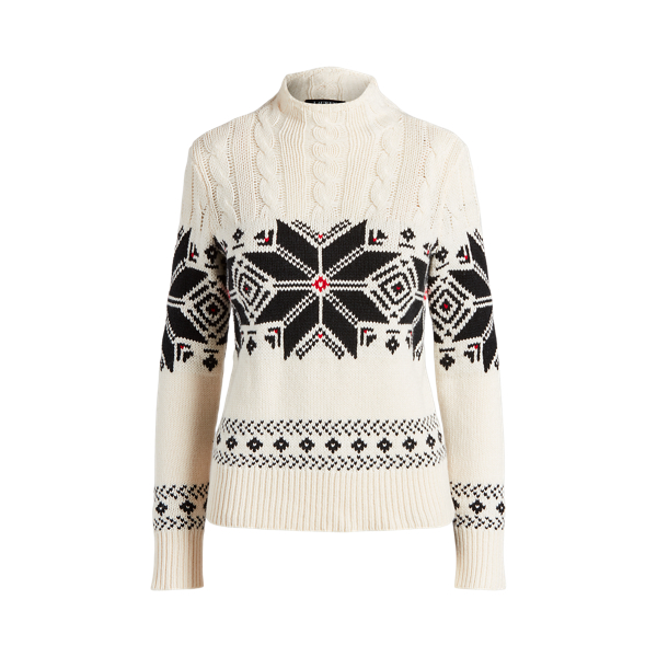 Fair Isle Roll Neck Jumper