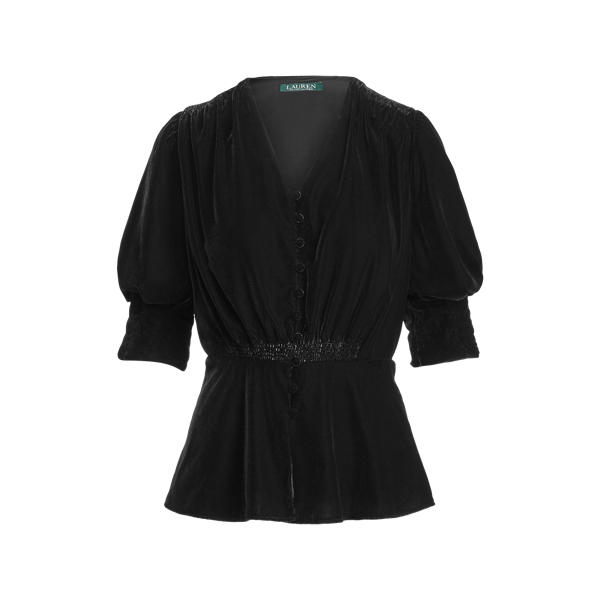 Samtbluse mit Sch&ouml;&szlig;chen Lauren in 1