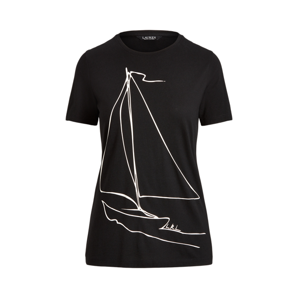 Zeilboot Jersey Tee Lauren in 1