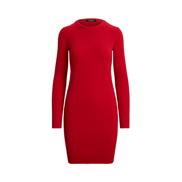 Wool-Cashmere Sweater Dress Lauren 1