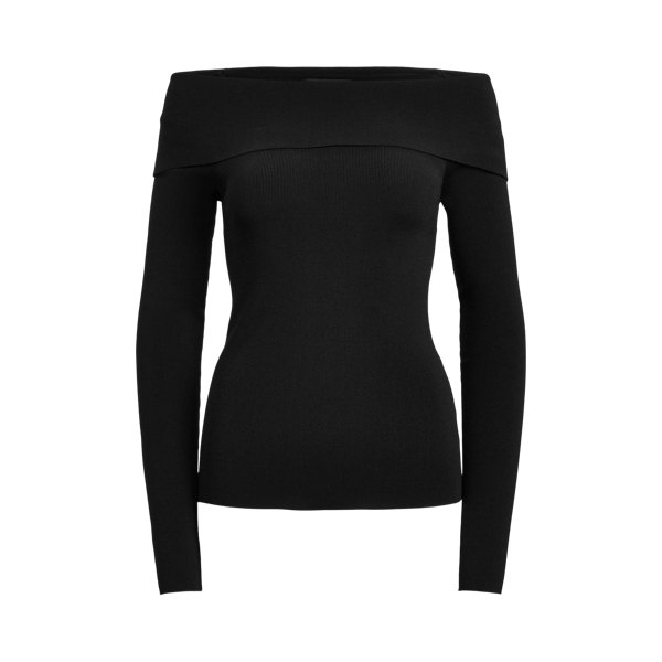 Pull aux &eacute;paules d&eacute;gag&eacute;es Lauren en 1