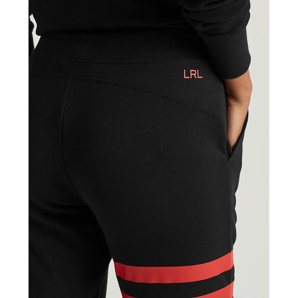 French Terry Jogger Pant Lauren em Black 6