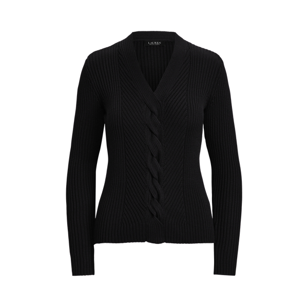 Cable Cotton-Blend Jumper Lauren 1