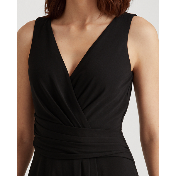 &Auml;rmelloses Jerseykleid Lauren in Schwarz 6