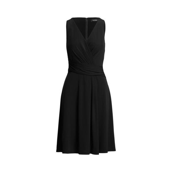 &Auml;rmelloses Jerseykleid Lauren in Schwarz 2