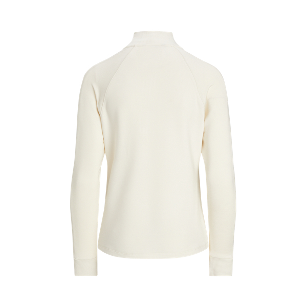 Mascarpone Cream Quarter-Zip Pullover Lauren 2