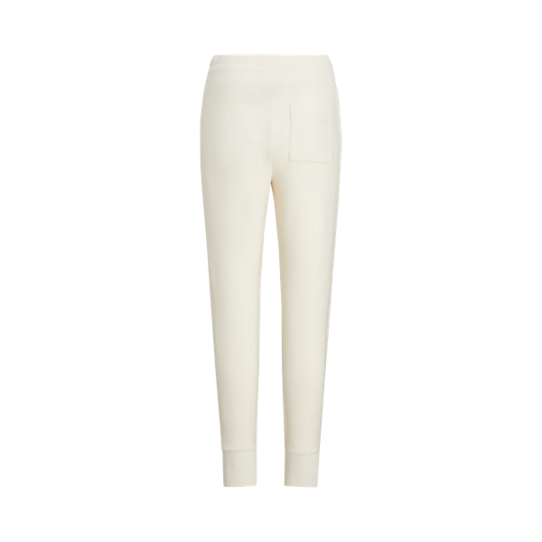 Mascarpone Cream Knit Jogger Trouser Lauren 2