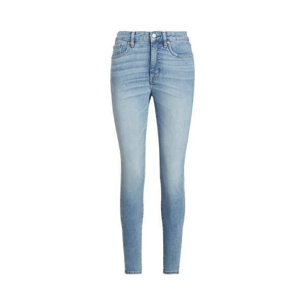 Jeans skinny a vita alta