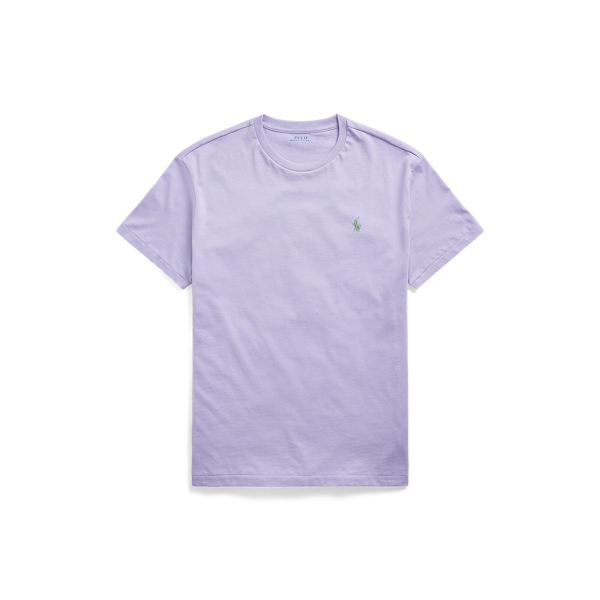 Sky Lavender Custom Slim Fit Jersey Crewneck T-Shirt Polo Ralph Lauren 2