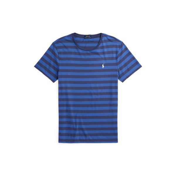 Liberty/Light Navy Custom Slim Fit Jersey Crewneck T-Shirt Polo Ralph Lauren 2