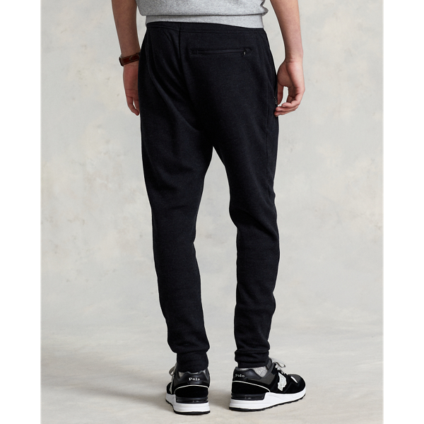 Polo Black Heather Double-Knit Jogger Pant Polo Ralph Lauren 4
