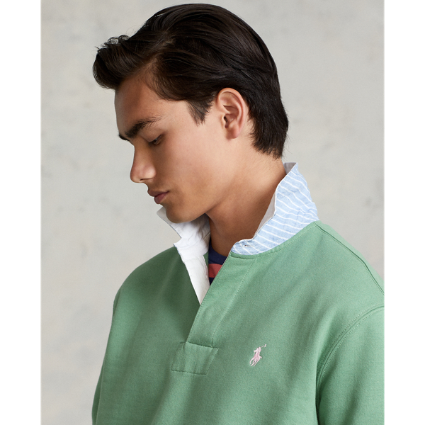 Outback Green The RL Fleece Rugby Polo Ralph Lauren 6