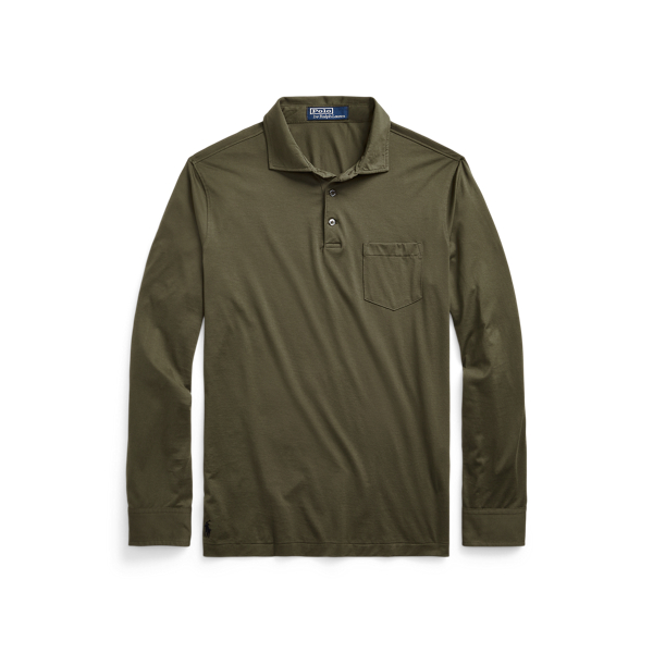 Custom Slim Fit Jersey Polo Shirt