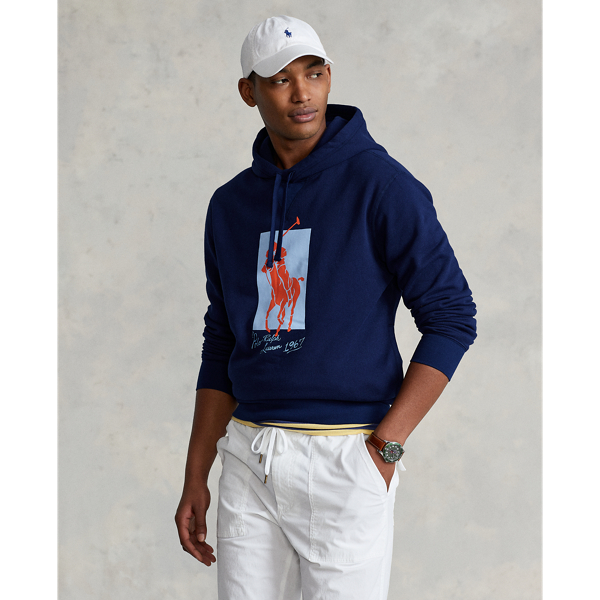 Polo Ralph Lauren Hoodie sale Big & Tall Riding Academy Pullover Sweatshirt Big Pony