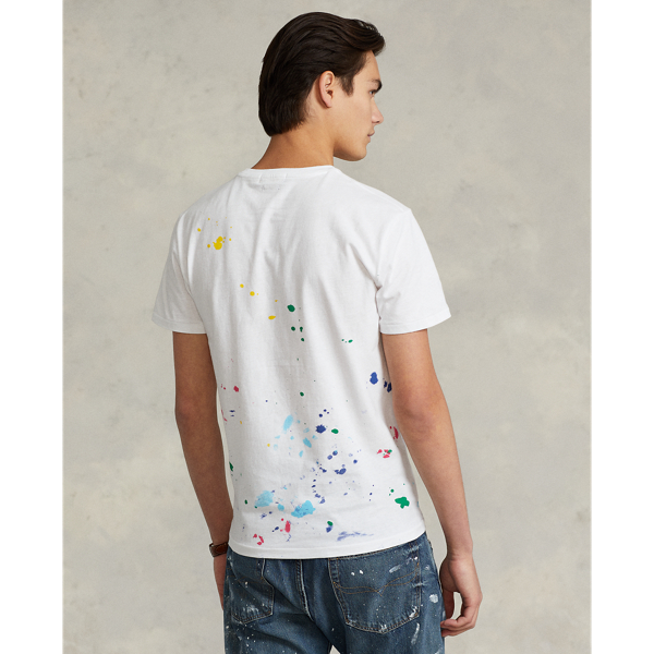 White Bear Custom Slim Fit Polo Bear Jersey T-Shirt Polo Ralph Lauren 5