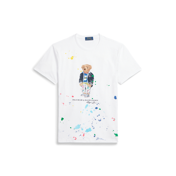 Custom Slim Fit Polo Bear Jersey T-Shirt