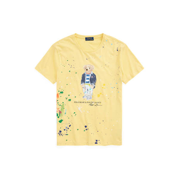 Custom Slim Fit Polo Bear Jersey T-Shirt Polo Ralph Lauren 1
