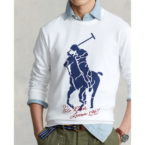 Big Pony Cotton Sweater