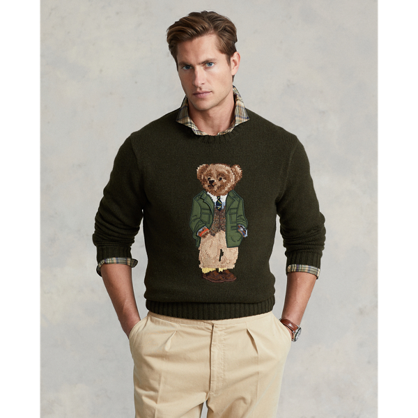 Kickflip polo bear knit sweater best sale