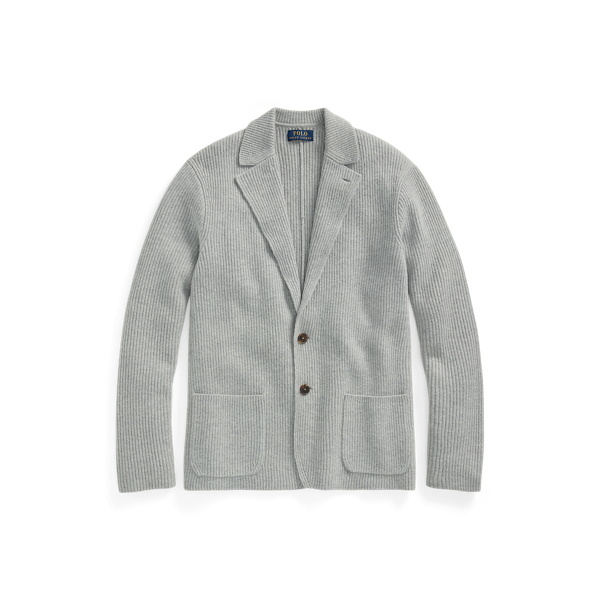 Wool Blazer Cardigan