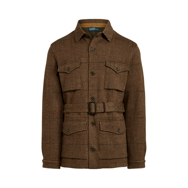 Veste pull &eacute;cossaise en laine Polo Ralph Lauren en 1
