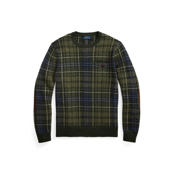 Plaid Wool-Cashmere Jumper Polo Ralph Lauren 1