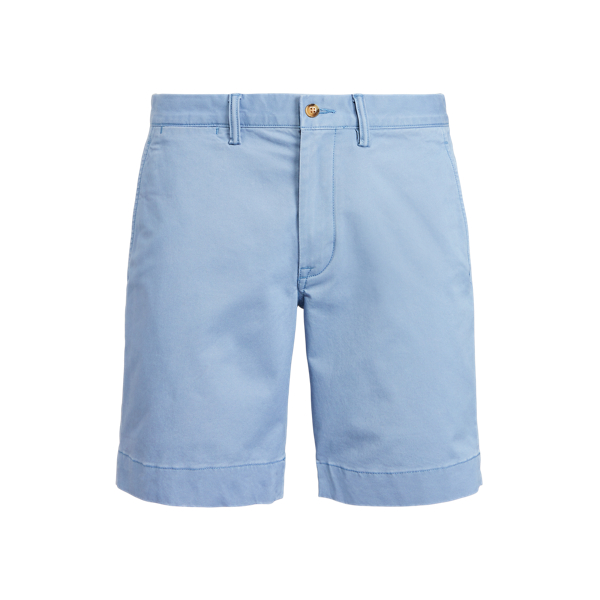 Channel Blue 8-Inch Stretch Straight Fit Chino Short Polo Ralph Lauren for summer 2