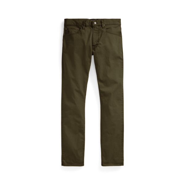 Canopy Olive Sullivan Slim Stretch Sateen Pant Polo Ralph Lauren 2