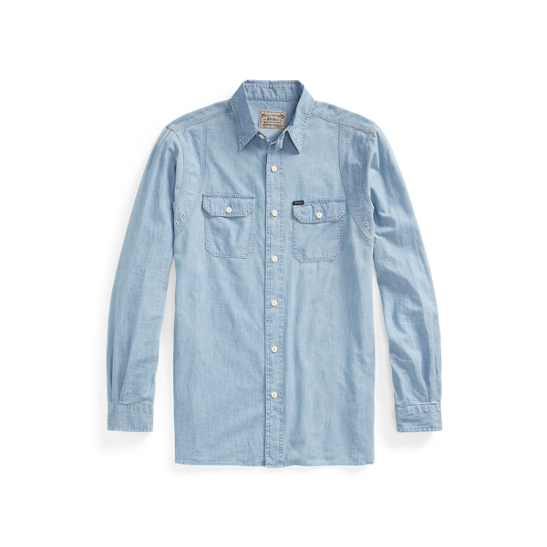 Ralph lauren chambray shirt mens best sale