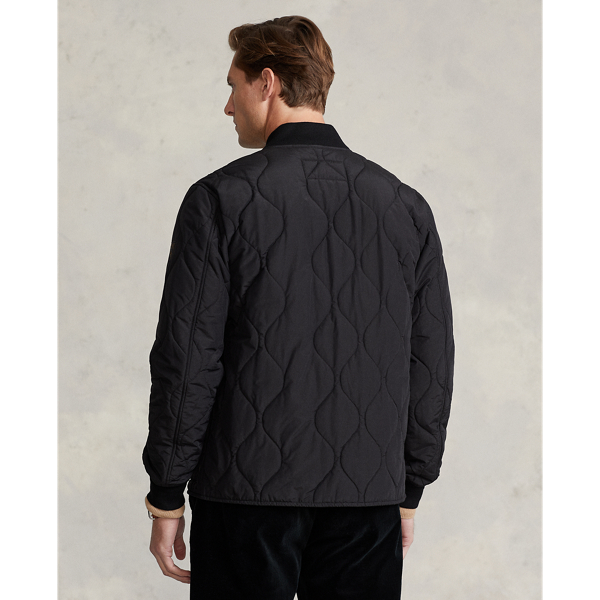 Polo Black Quilted Bomber Jacket Polo Ralph Lauren 5