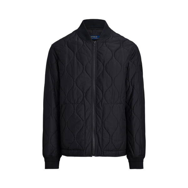 Quilted Bomber Jacket