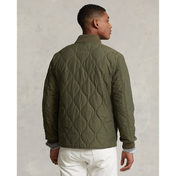 Quilted Bomber Jacket for Men Ralph Lauren SA