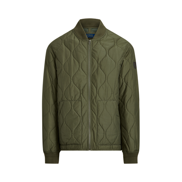 POLO RALPH outlet LAUREN GRN QUILTED JACKET XL