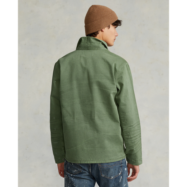 Keene Herringbone Utility Jacket Polo Ralph Lauren 5
