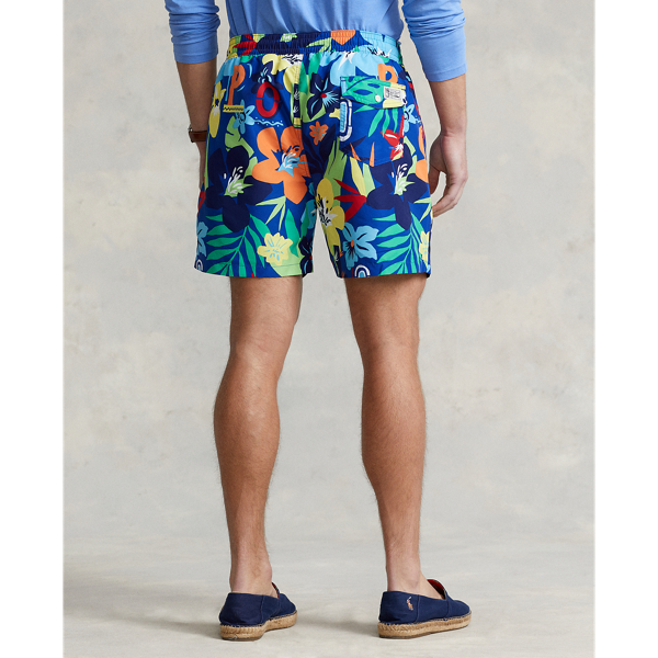 Logo Tropical 5.75-Inch Traveler Classic Swim Trunk Polo Ralph Lauren 5