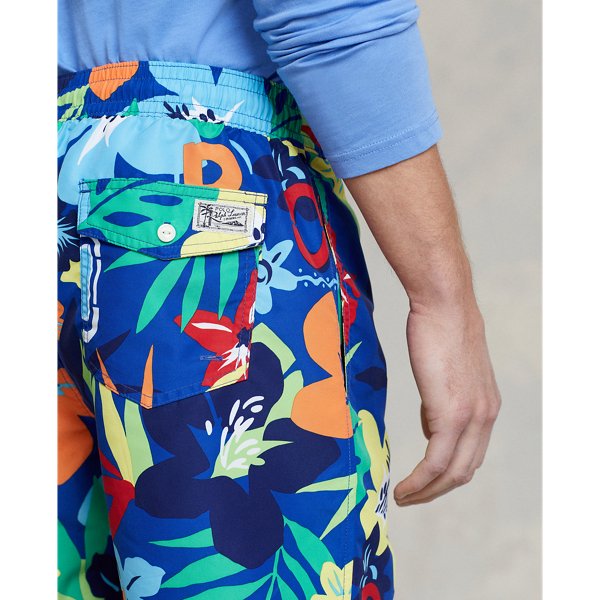 Logo Tropical 5.75-Inch Traveler Classic Swim Trunk Polo Ralph Lauren 6