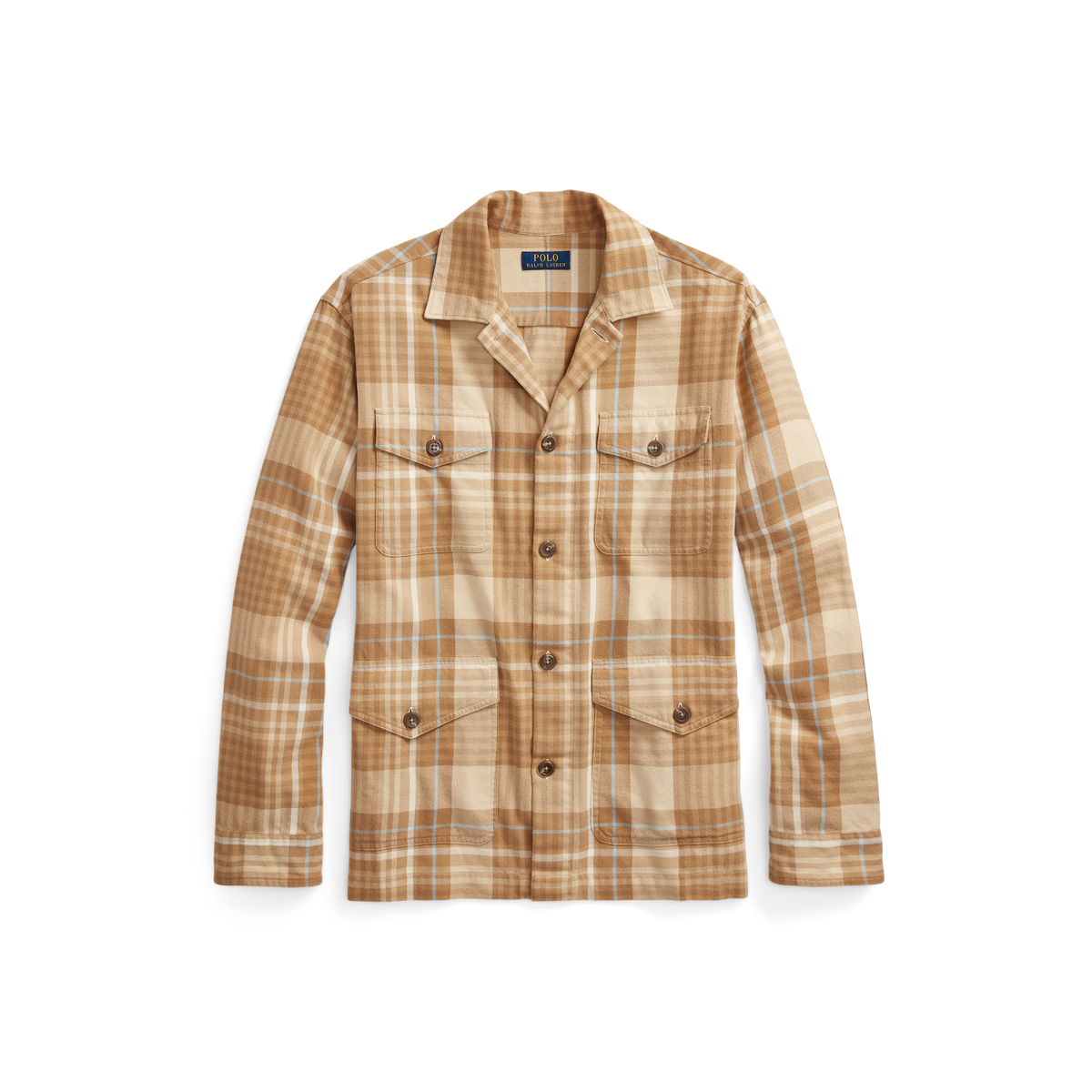 Ralph lauren flannel jacket on sale